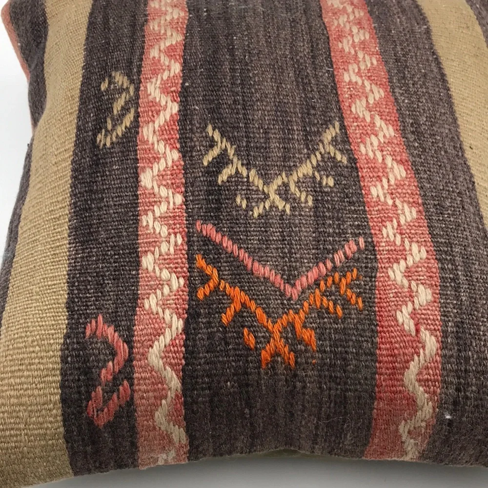 Loloi One Of A Kind Turkish Kilim Rug Pillow Cushion Cover